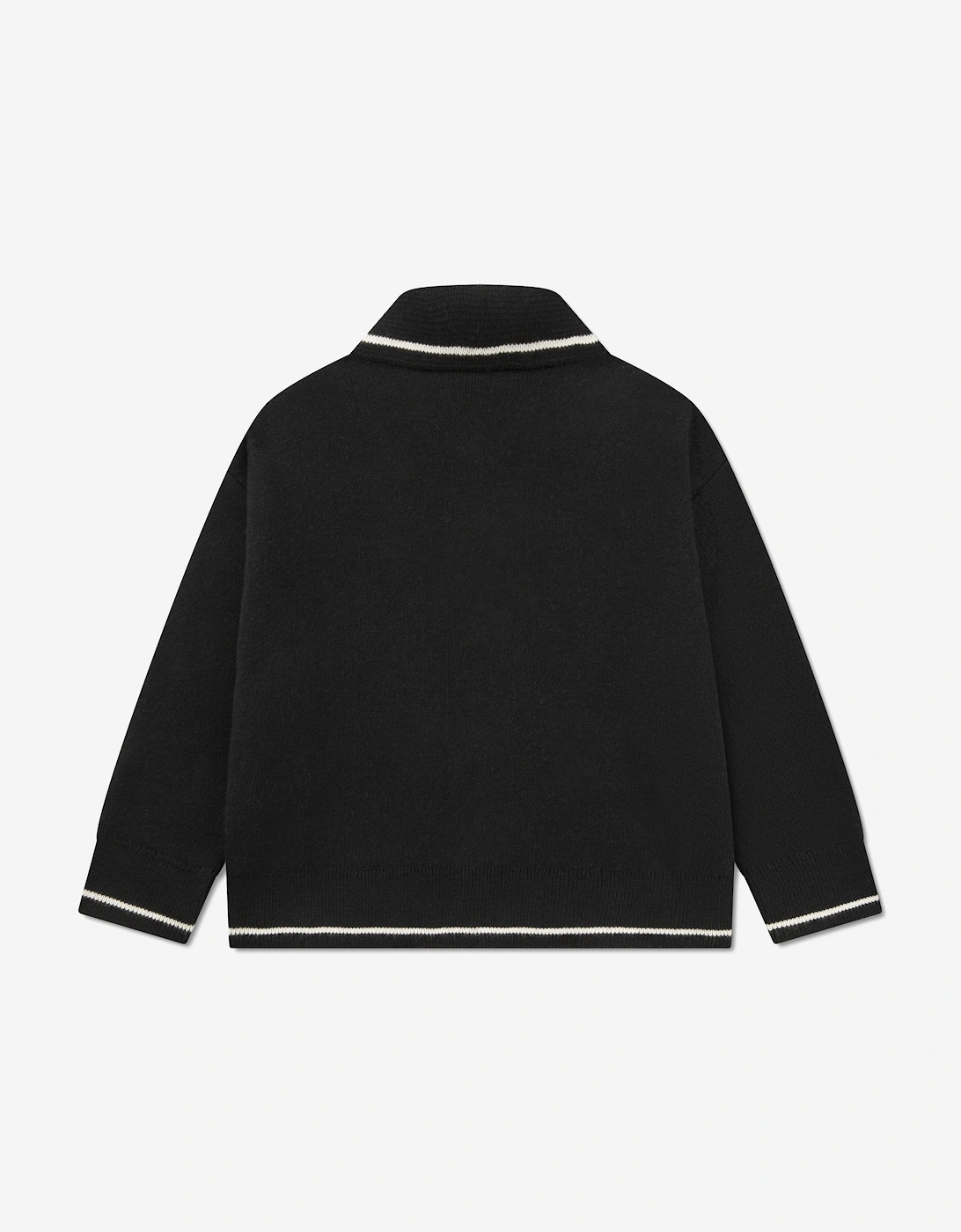 Boys Polo Jumper in Black