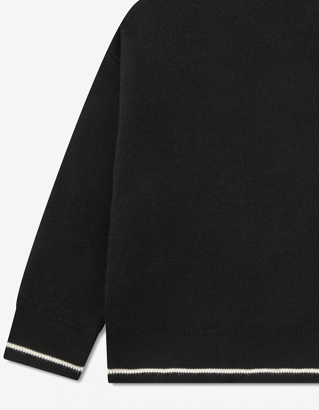 Boys Polo Jumper in Black