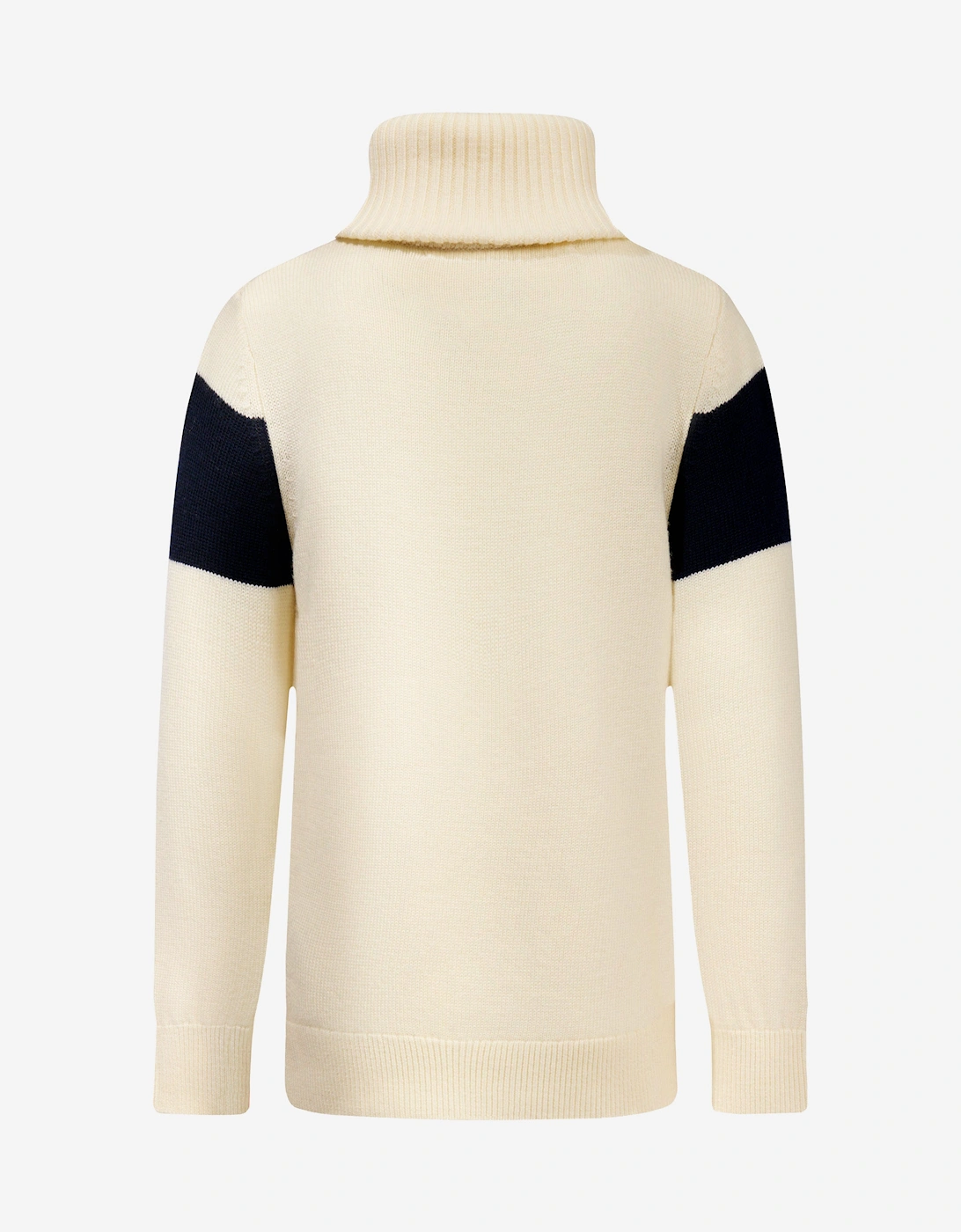 Girls Ski Turtleneck Jumper in Ivory