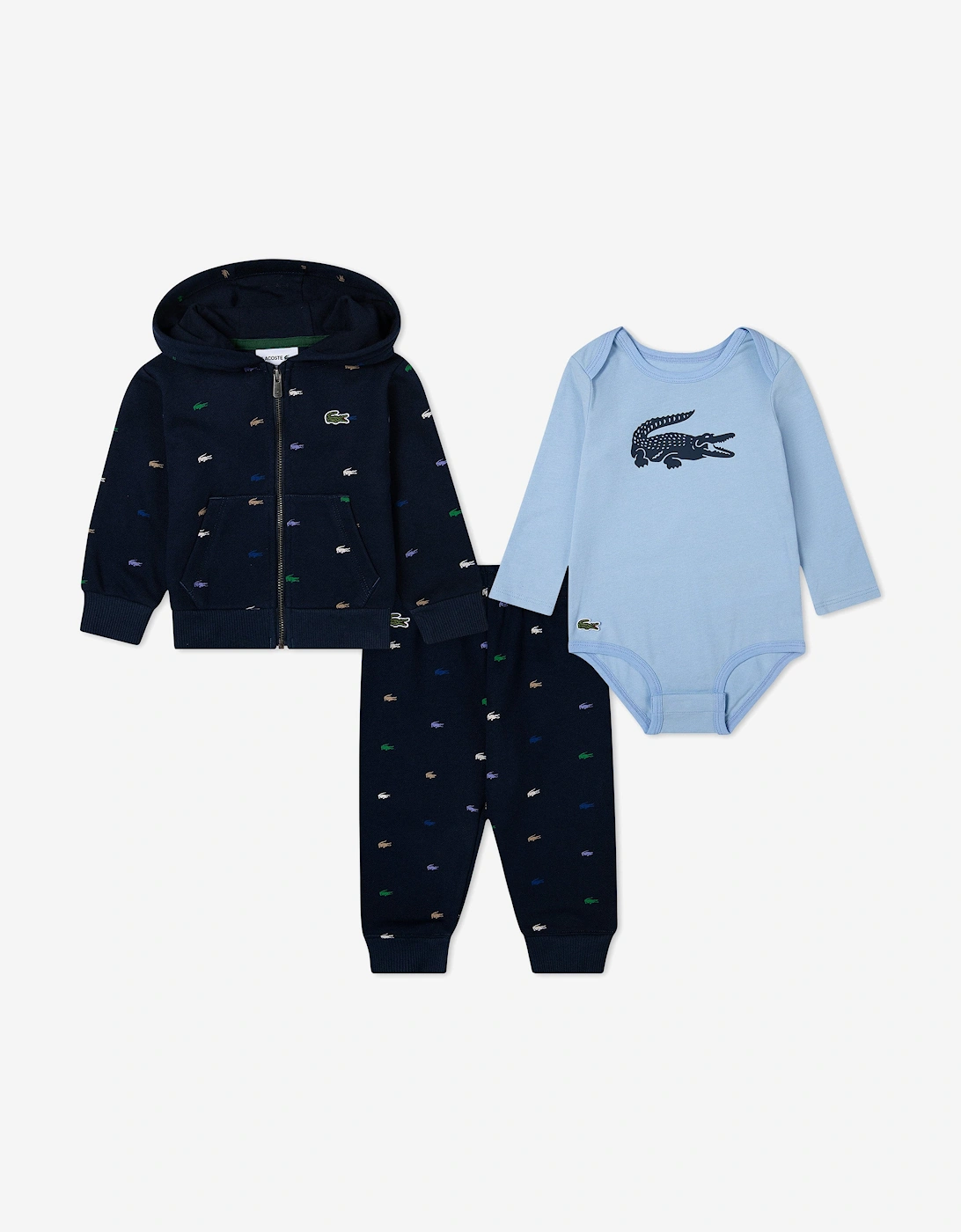 Baby Logo Tracksuit Set in Navy, 5 of 4