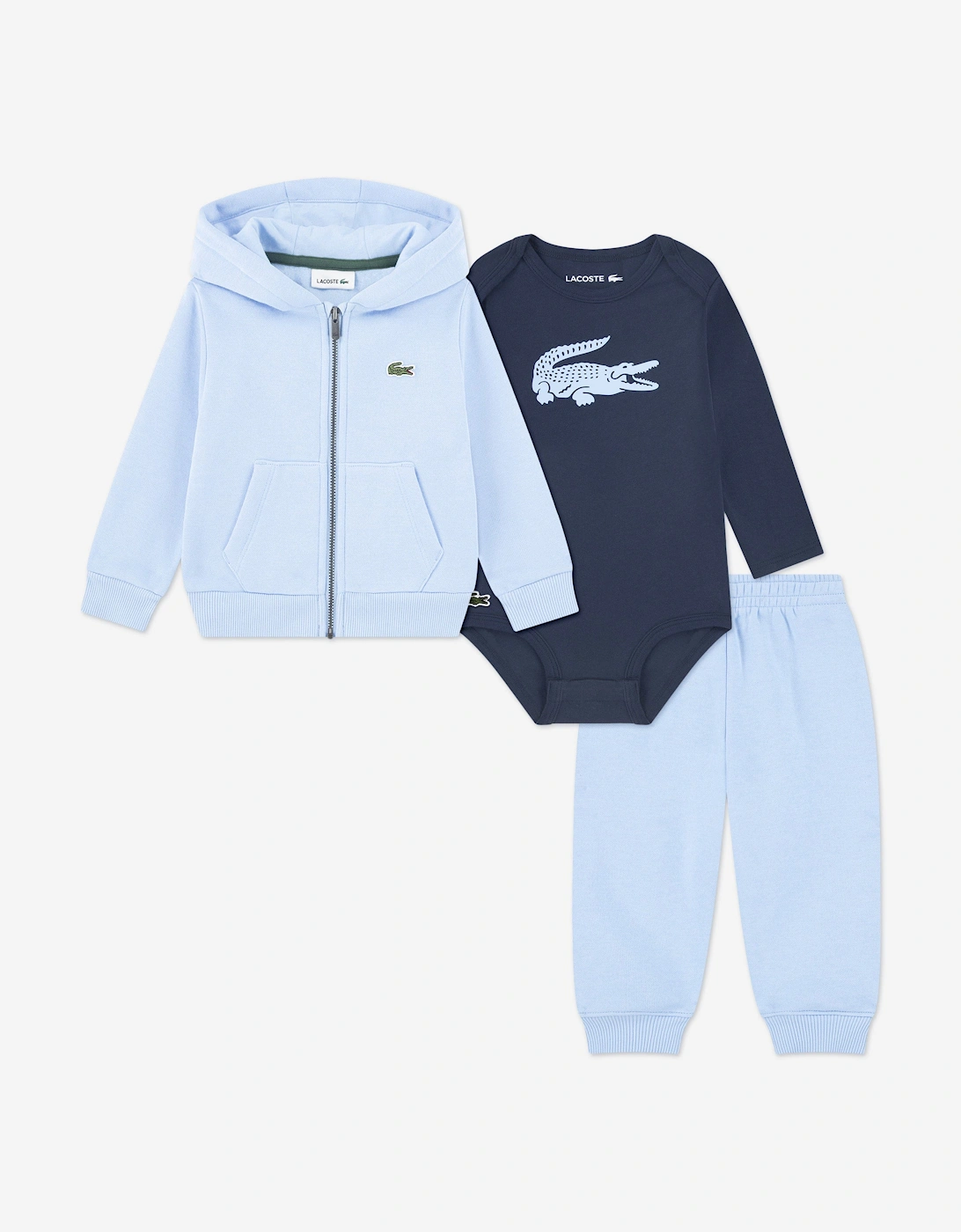 Baby Mon Premier Tracksuit Set in Blue, 6 of 5