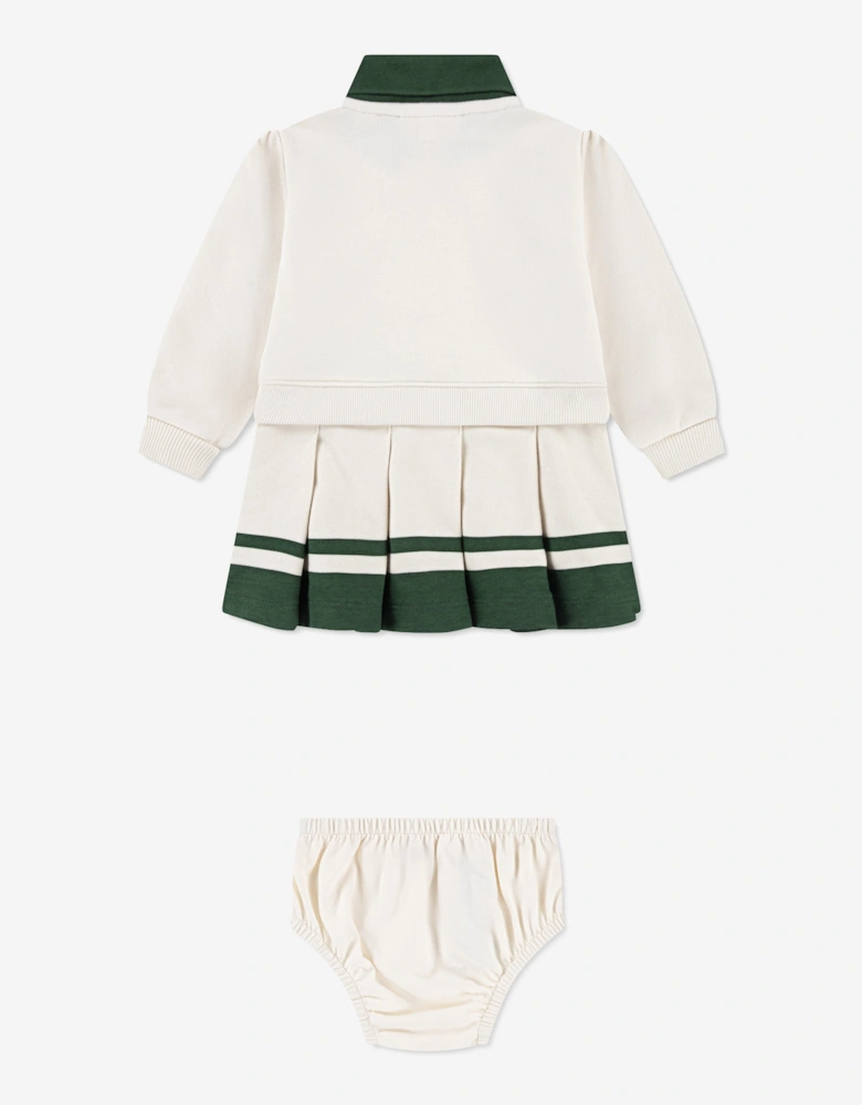 Baby Girls Mon Premier Dress in Ivory