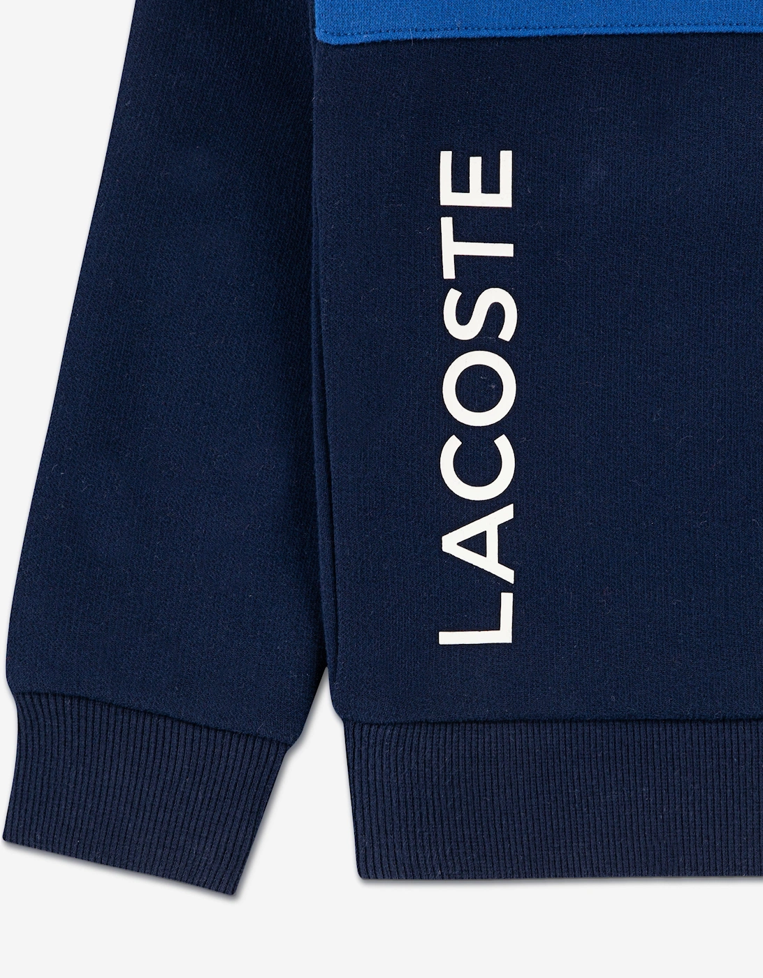 Boys Colourblock Sweatshirt in Navy