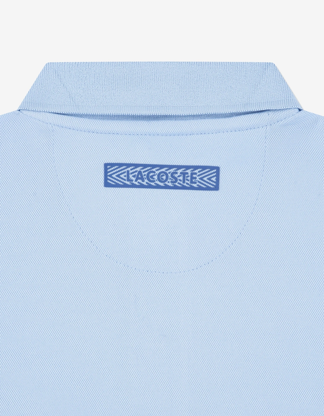 Boys Novak Djokovic Crossed Polo Shirt in Blue