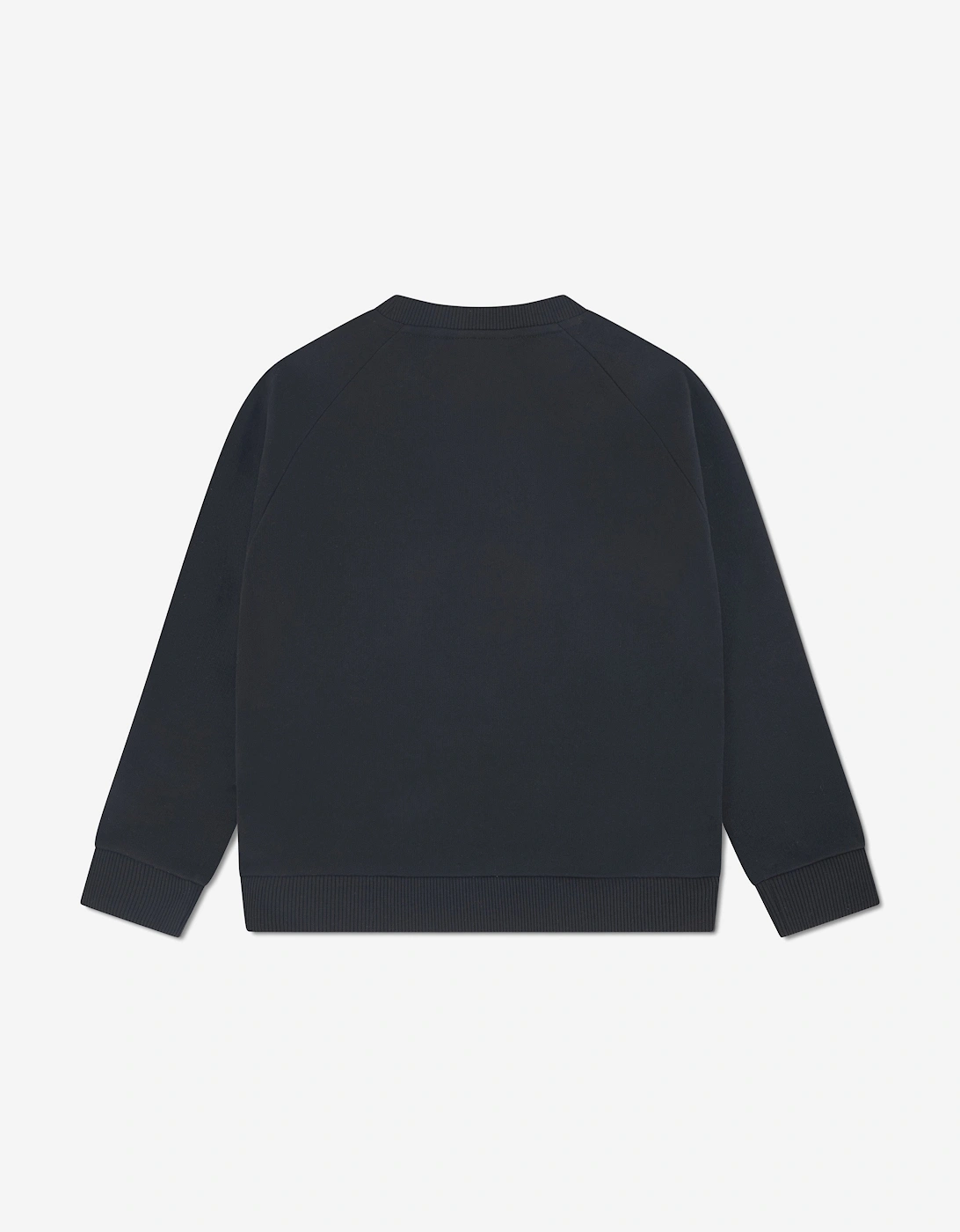 Boys Graphic Fleece Sweatshirt in Black