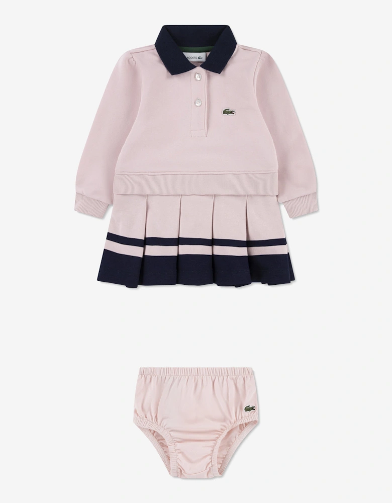 Baby Girls Mon Premier Dress in Pink