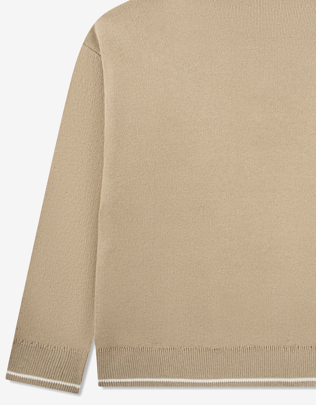 Boys Polo Jumper in Beige