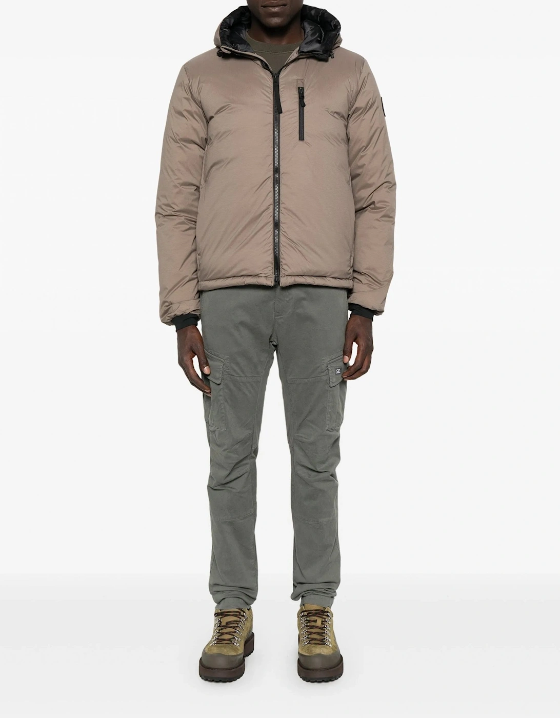 Lodge Hooded Jacket BD Taupe