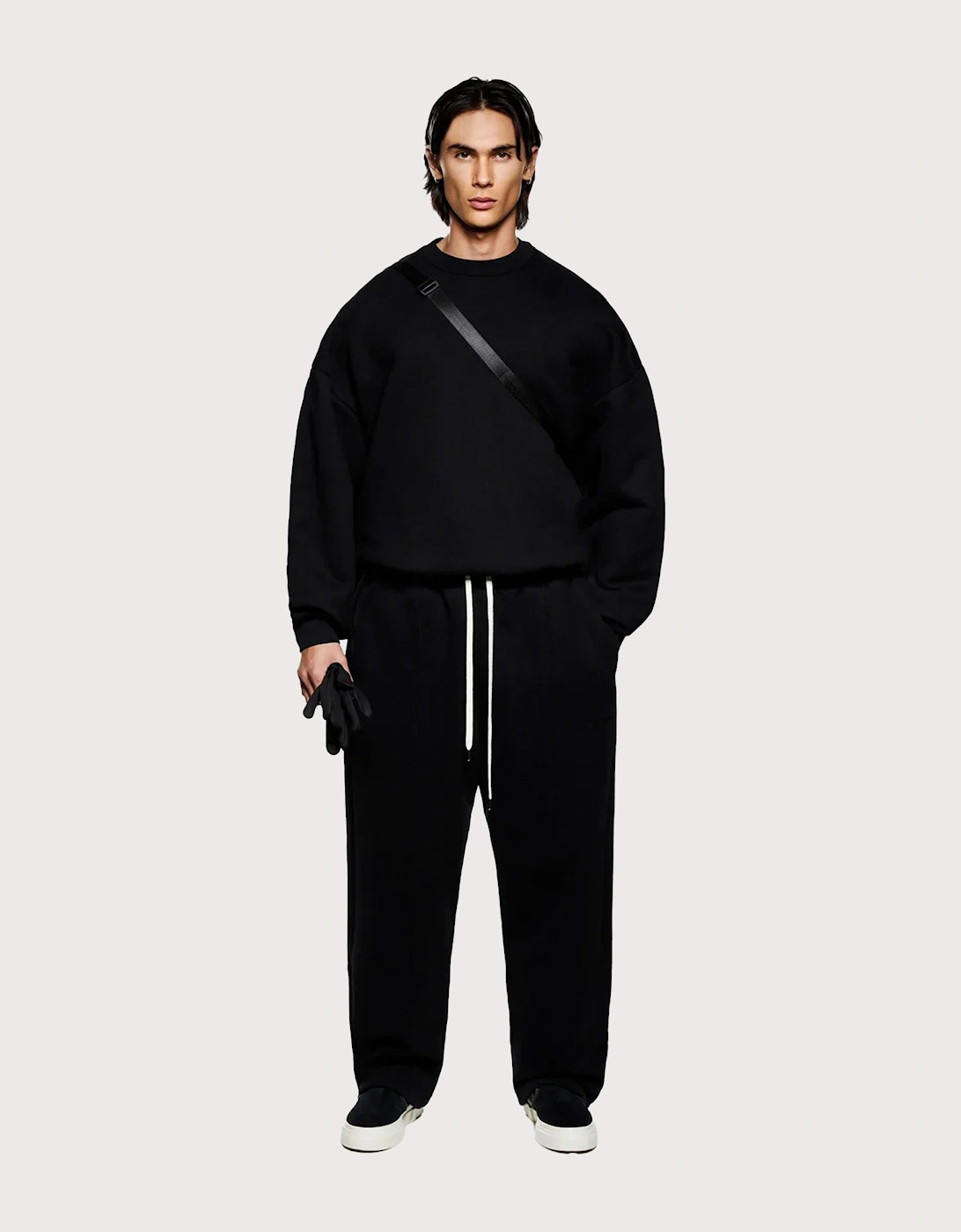 Oversized Fit 800 GSM Superweight Crewneck Sweatshirt