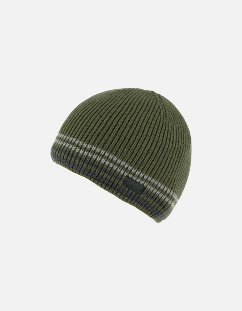 Mens Balton IV Striped Beanie