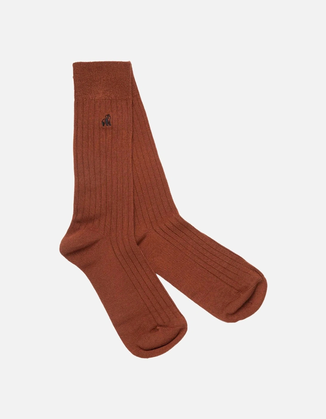 SOCK CHESTNUT BROWN, 3 of 2
