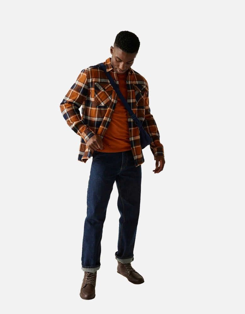 Mens Spennith Plain Shirt Jacket