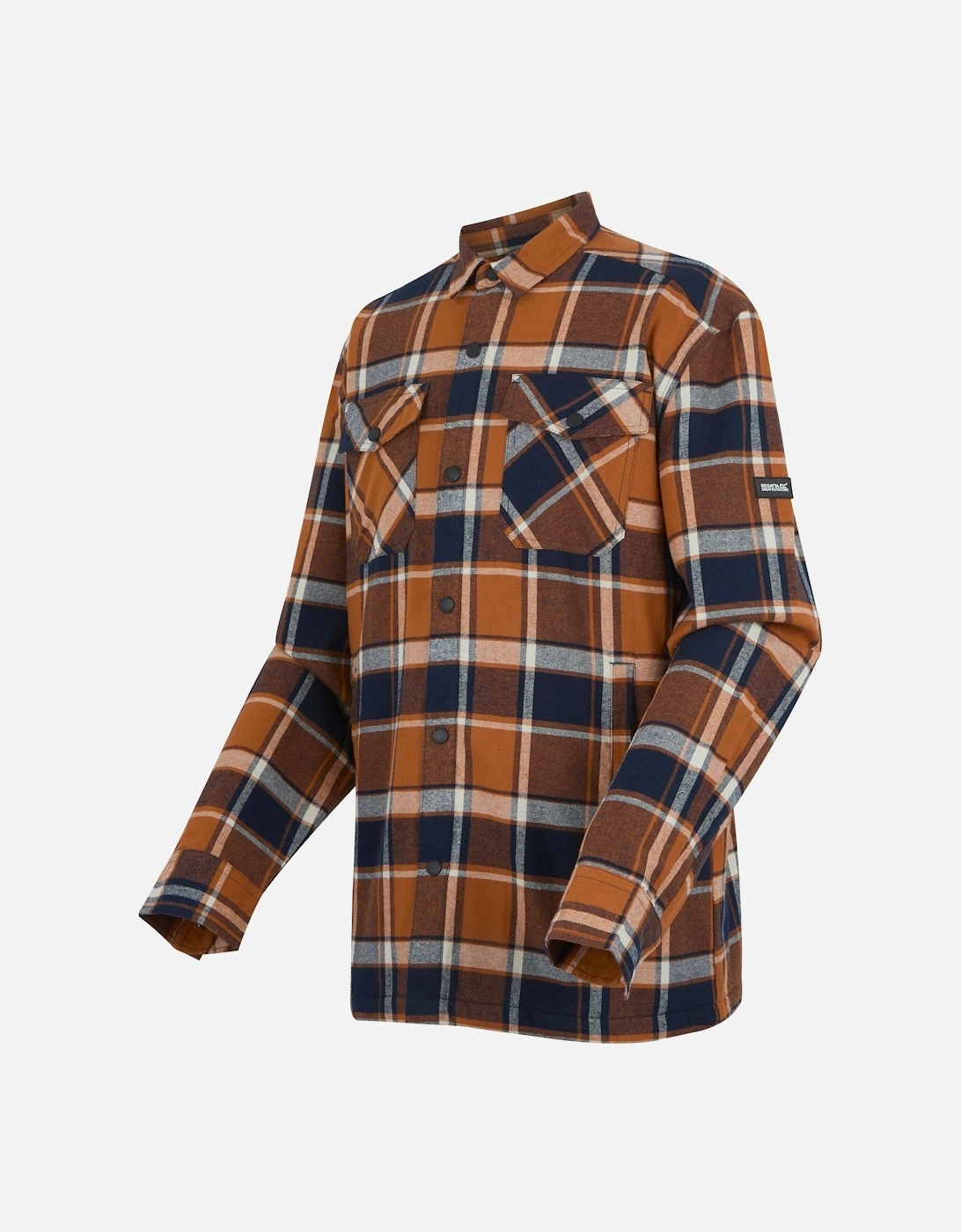 Mens Spennith Plain Shirt Jacket