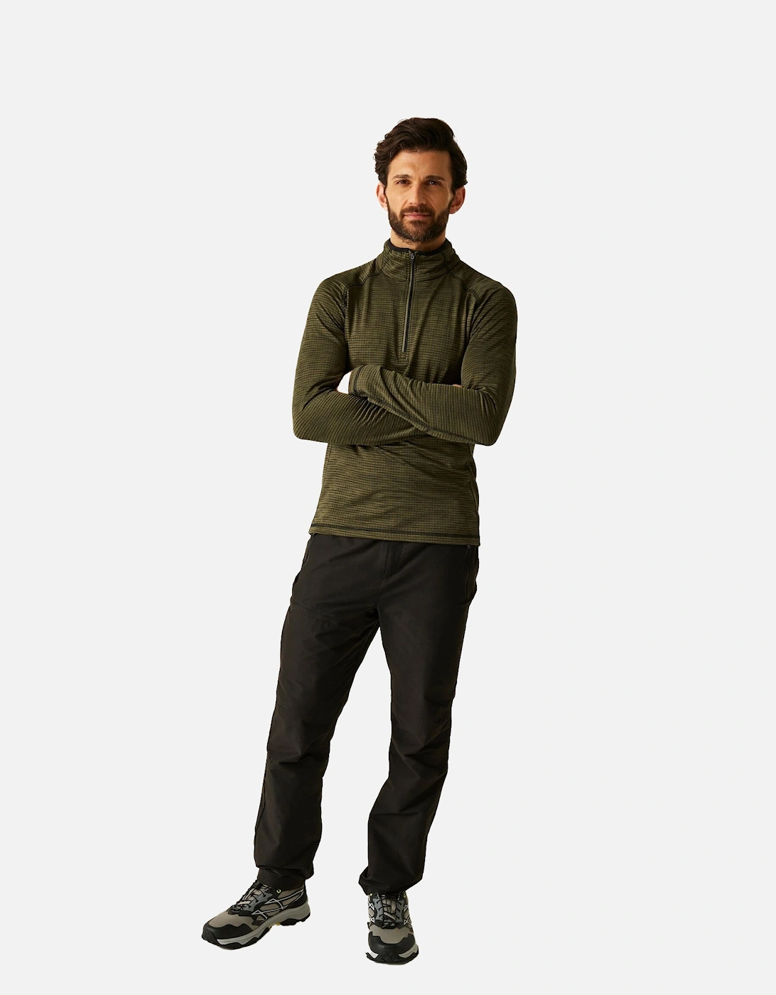 Mens Yonder II Half Zip Fleece Top