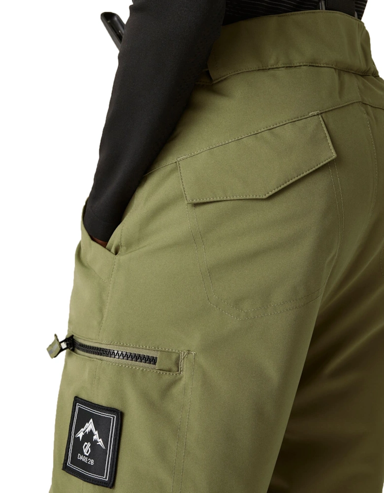 Childrens/Kids Pow II Waterproof Distressed Ski Trousers