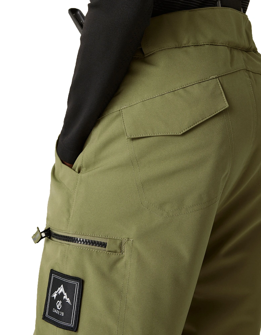 Childrens/Kids Pow II Waterproof Distressed Ski Trousers