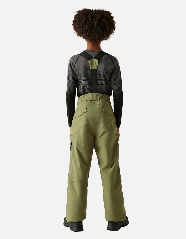 Childrens/Kids Pow II Waterproof Distressed Ski Trousers