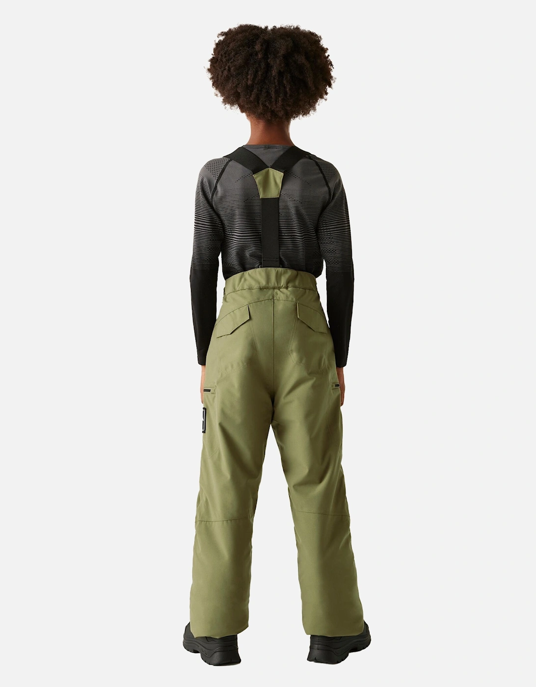 Childrens/Kids Pow II Waterproof Distressed Ski Trousers