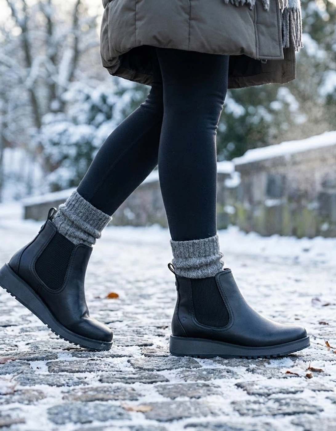 Heavenly Feet NEW ROLO2 Womens Ankle Boots Black