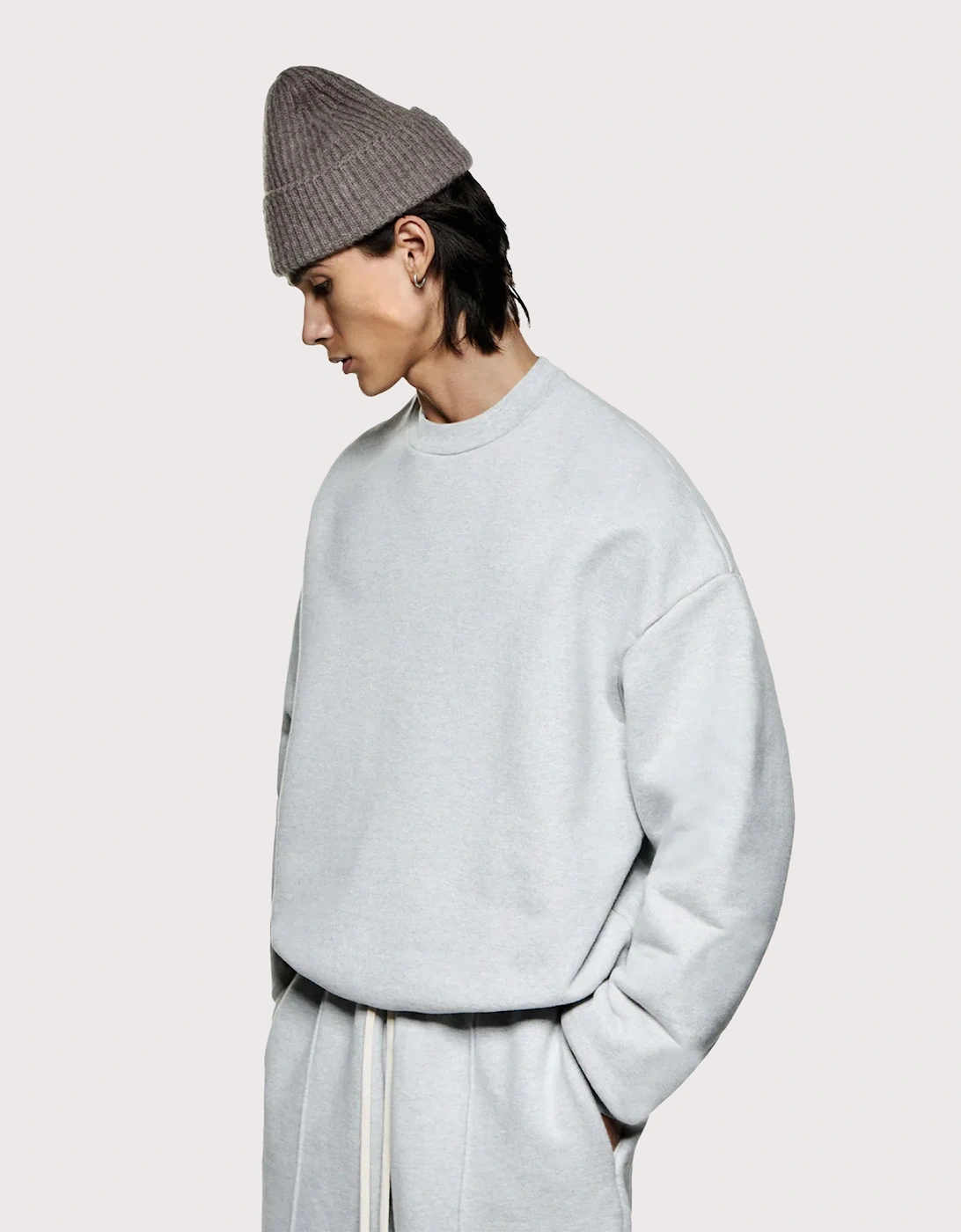 Oversized 800 GSM Superweight Sweatshirt