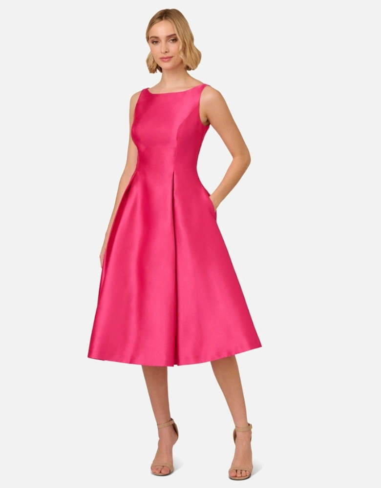 Sleeveless Tea Length Dress