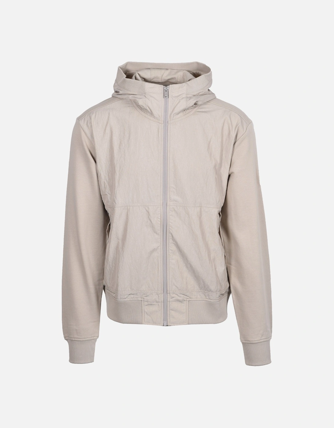 Boss Orange ZE_PROTECTIVE HOODED FULL ZIP LIGHT BEIGE, 5 of 4