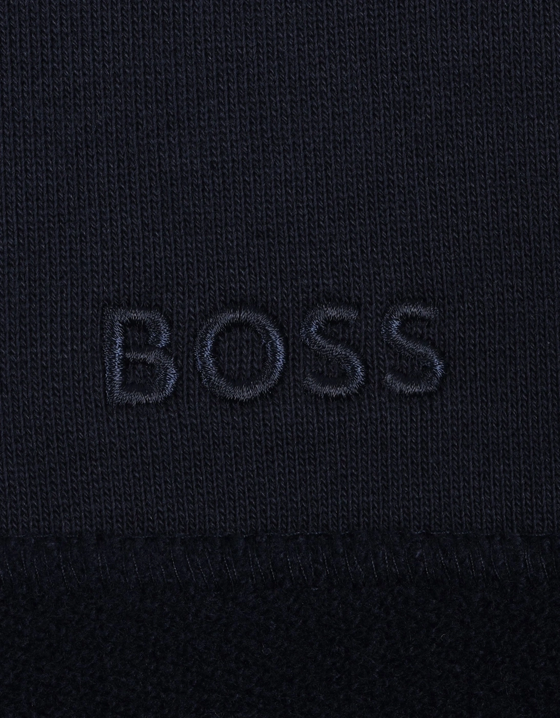 Boss Orange ZE_WINTERBRUSH HALF ZIP DARK BLUE