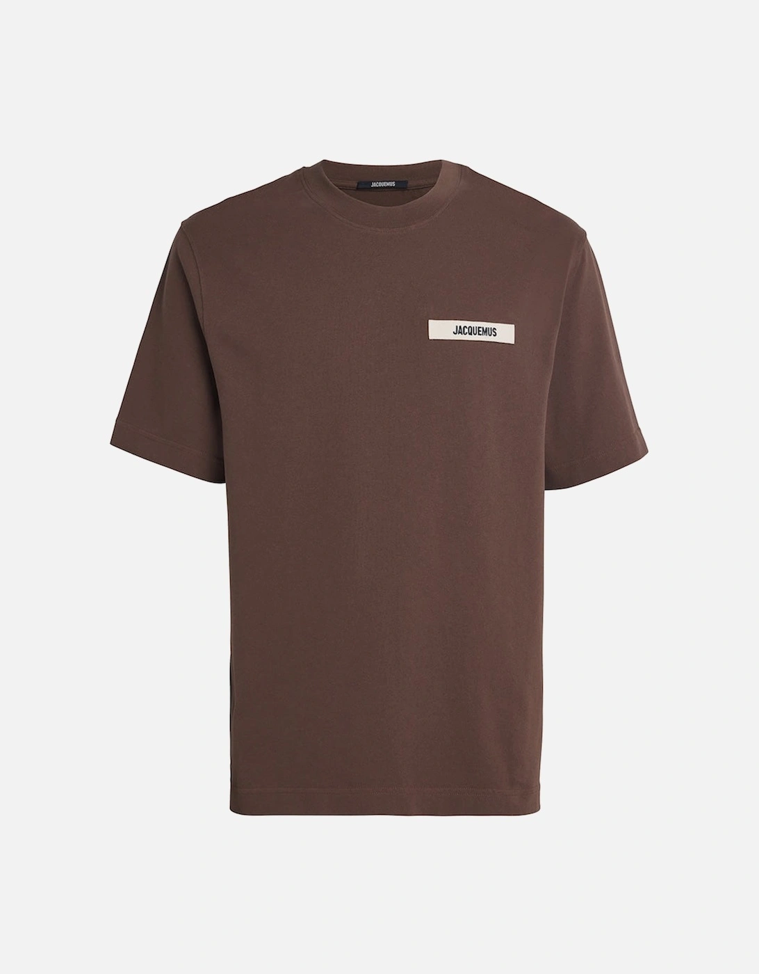 The Gros Grain Logo T Shirt Brown, 4 of 3