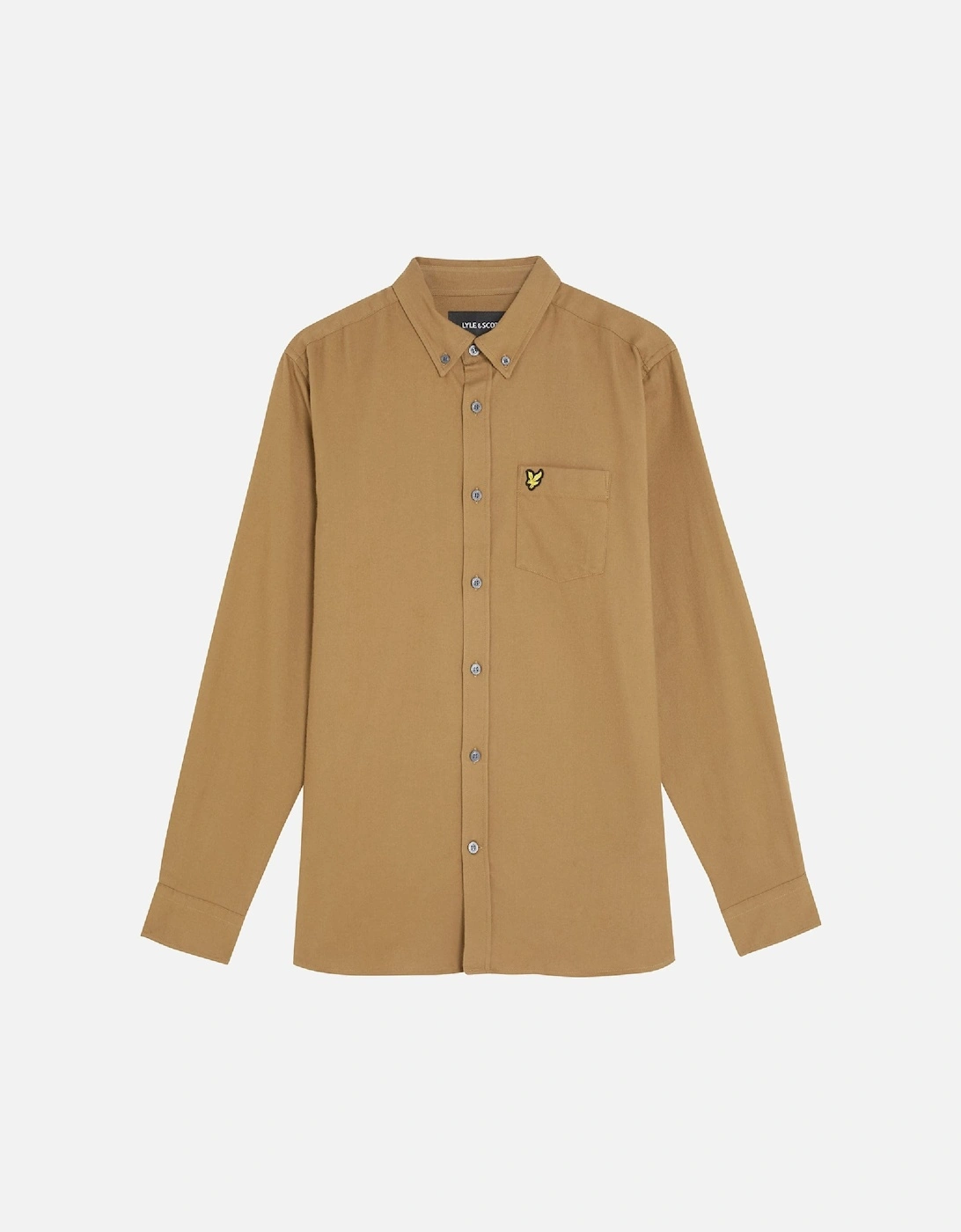 Plain Flannel Shirt, 2 of 1