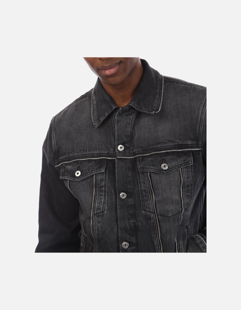 Arrow Zip Skate Denim Jacket