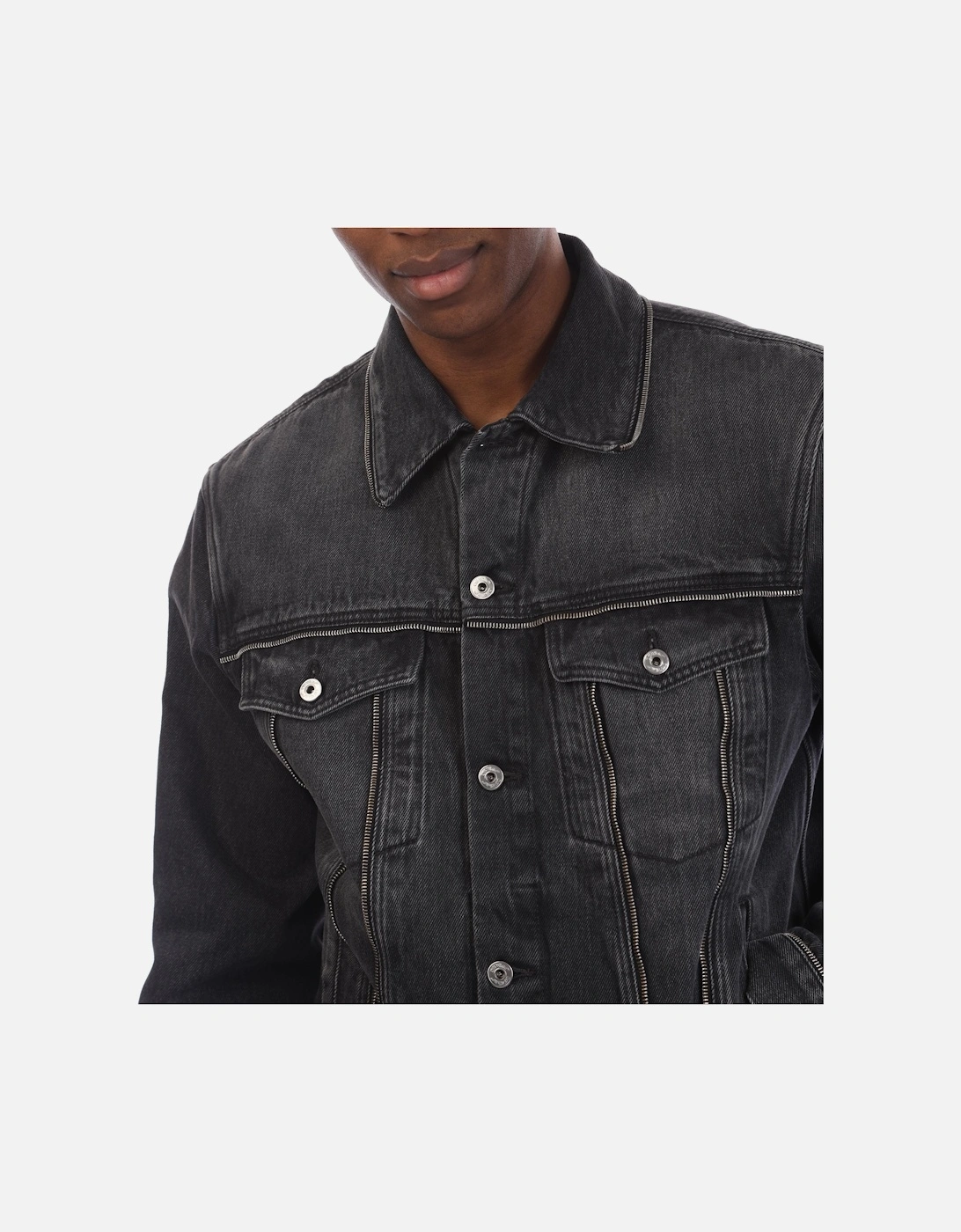 Arrow Zip Skate Denim Jacket