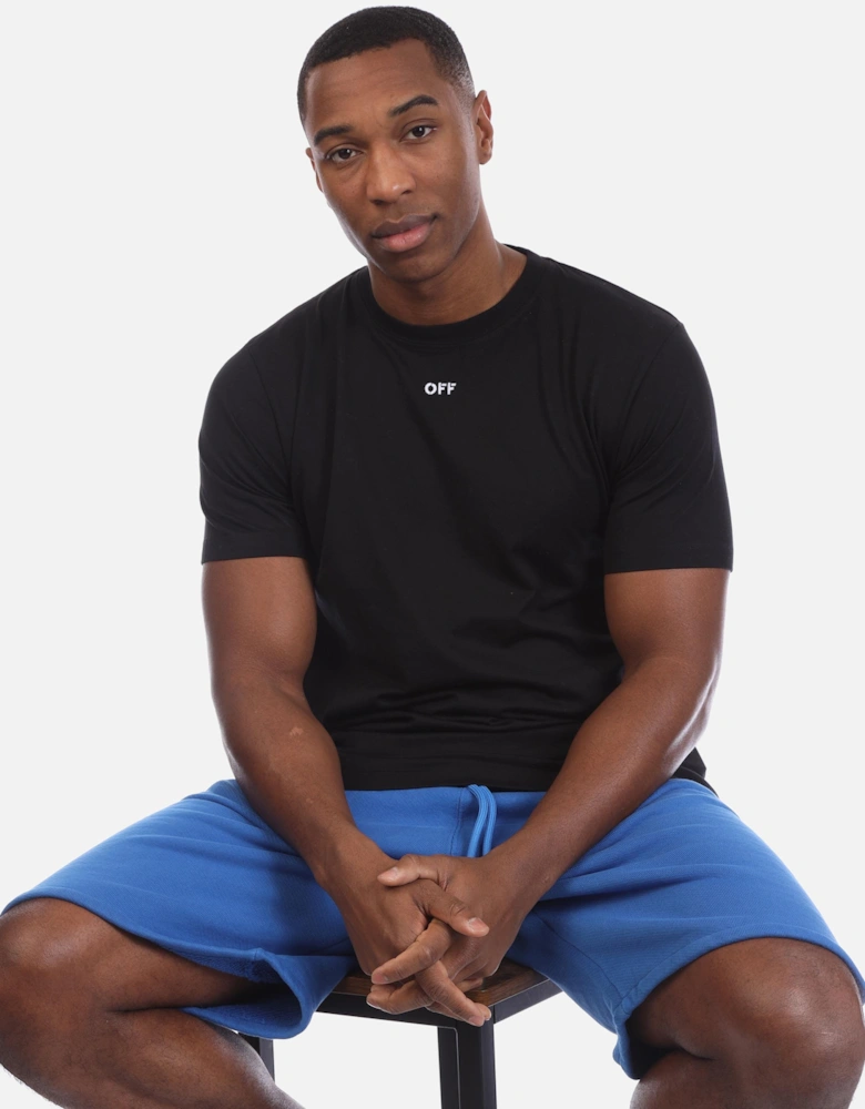 Arrow Embroidered Slim T-Shirt