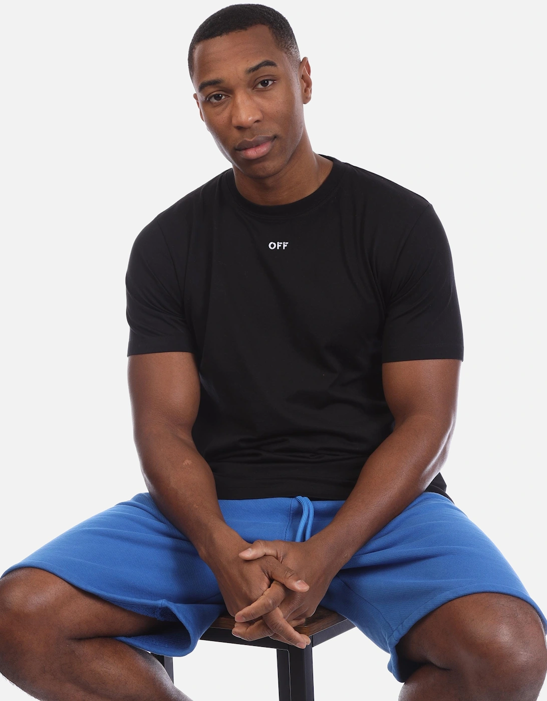 Arrow Embroidered Slim T-Shirt