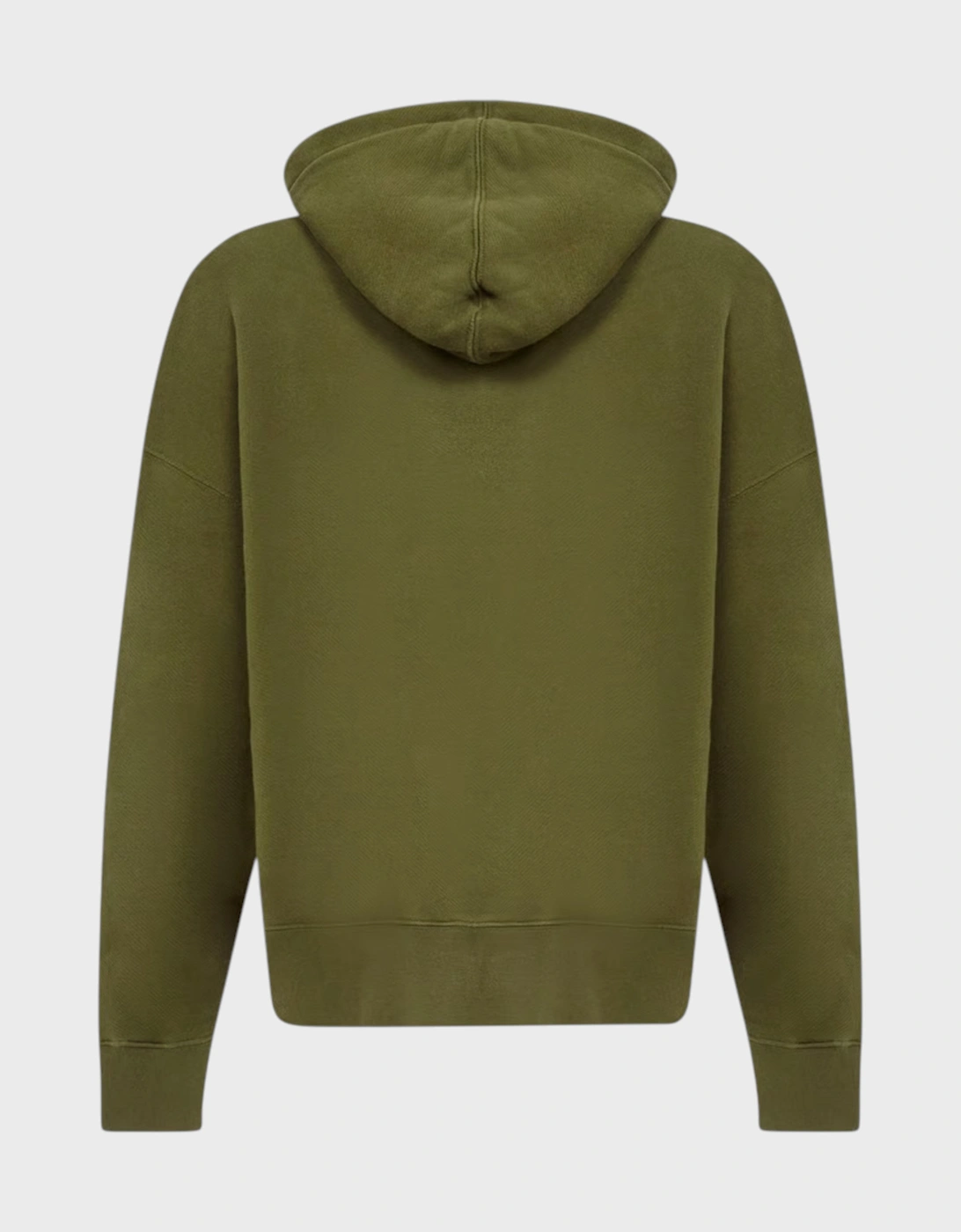 Embroidery Bear Hoodie Military Brown