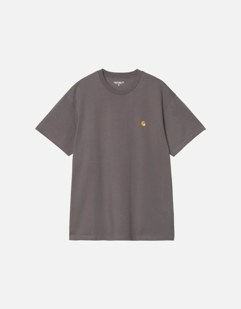 S/S Chase T-Shirt - Porphyry/Gold