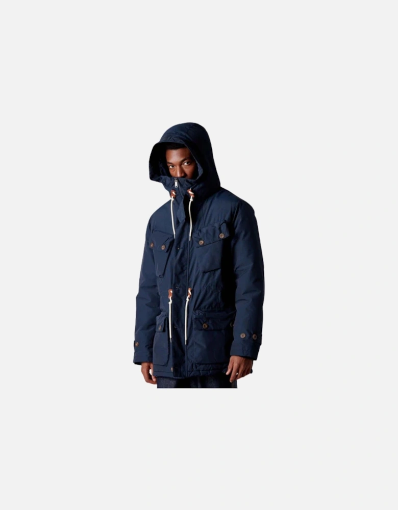Navy Blazer Mountain Parka
