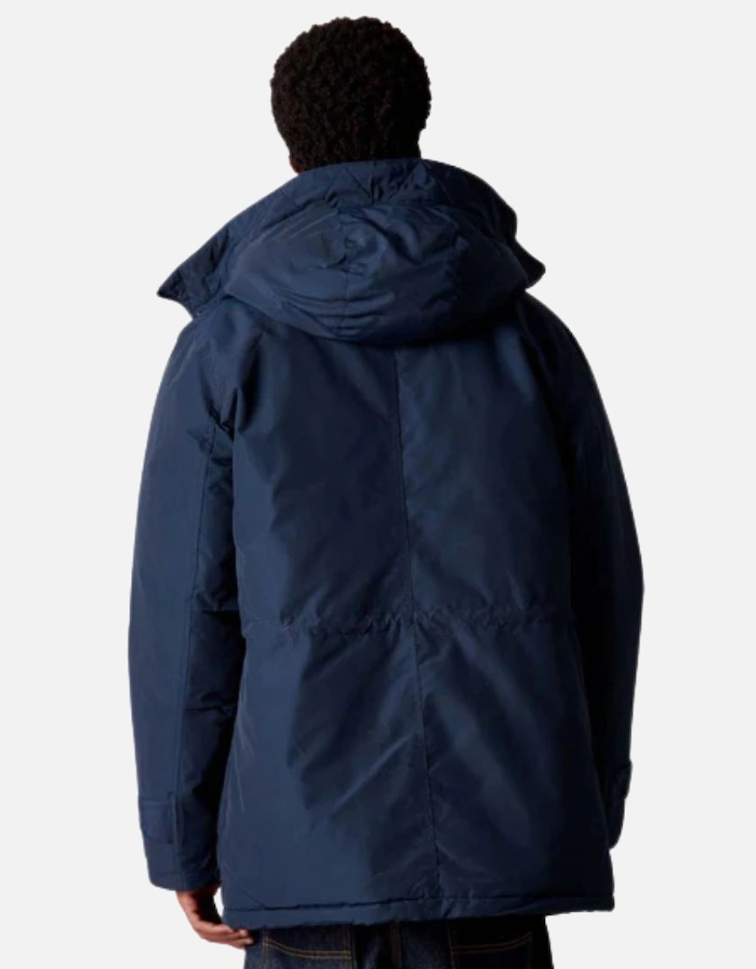 Navy Blazer Mountain Parka