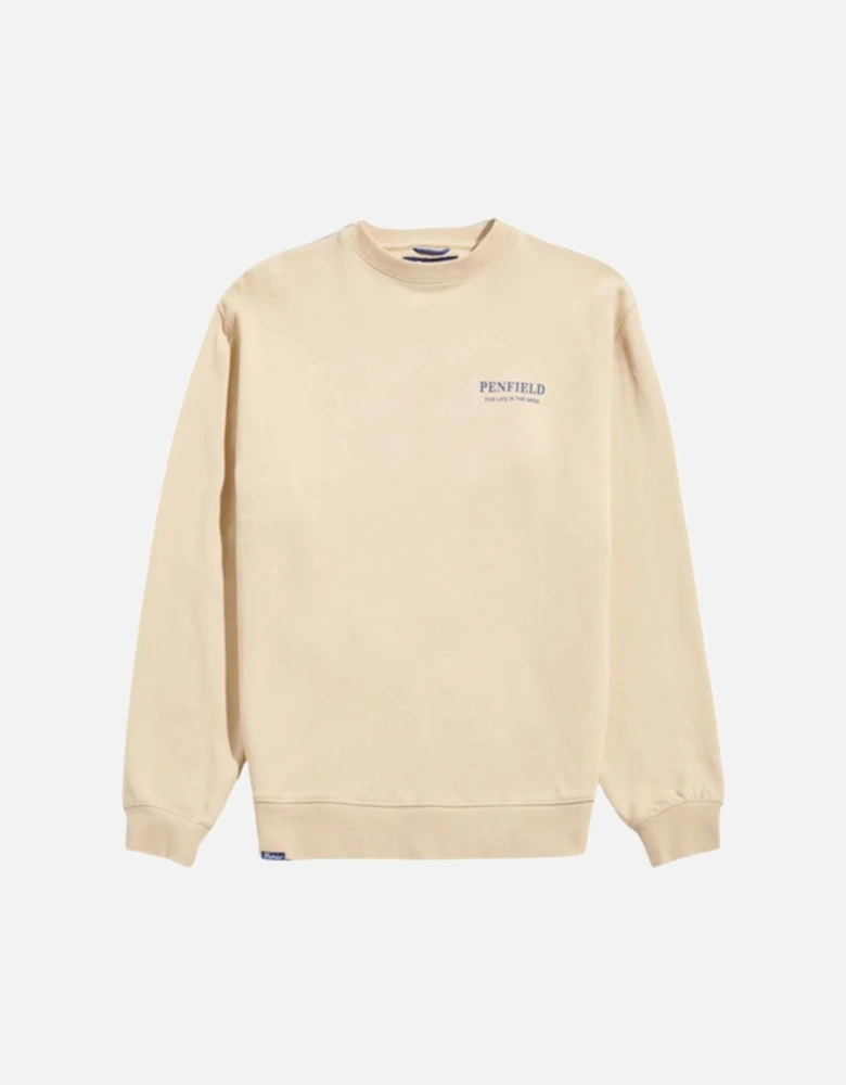 Brown Rice Circle Riverview Crew Sweatshirt