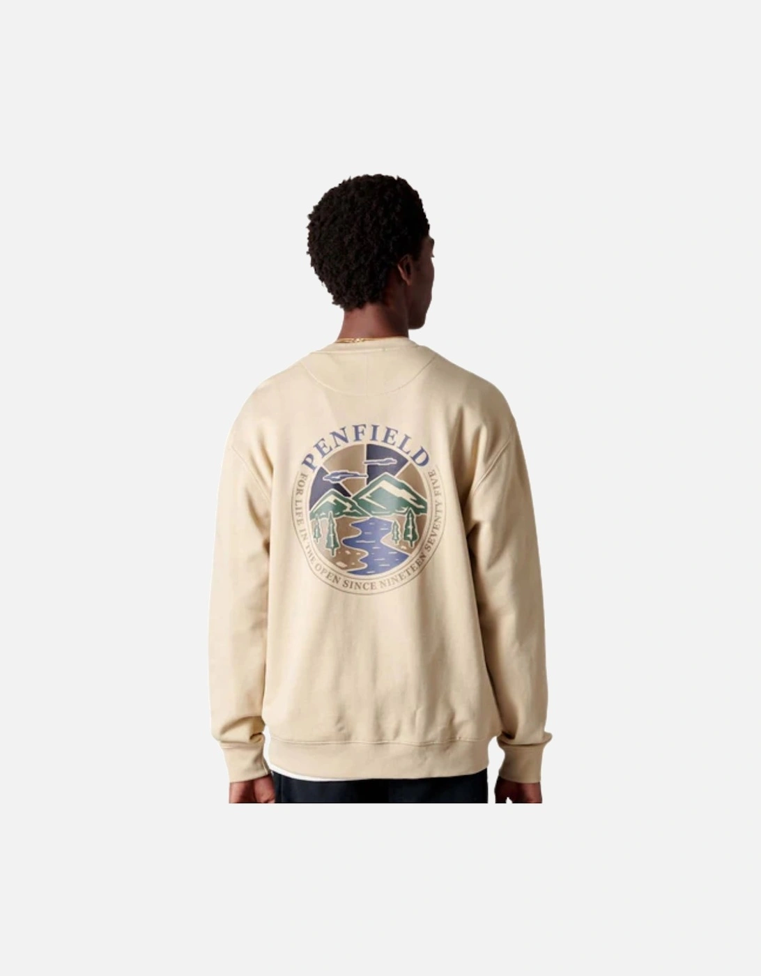 Brown Rice Circle Riverview Crew Sweatshirt