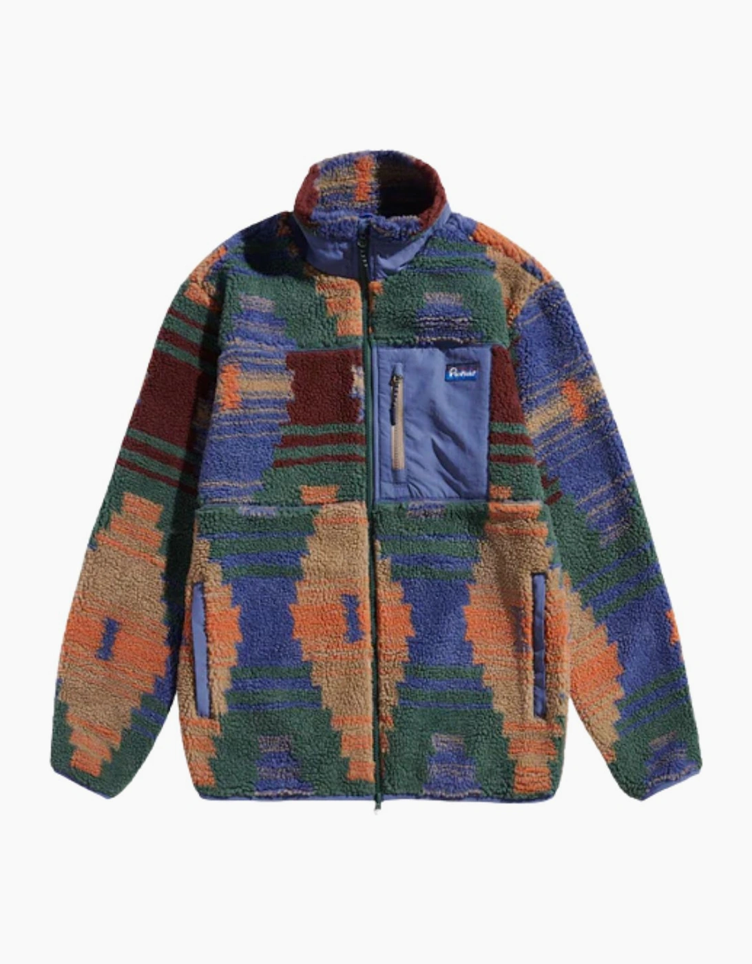 Men's Penfield Lead Gray Forefounders Mattawa Fleece Jacket - Multi - Size: 38/Regular