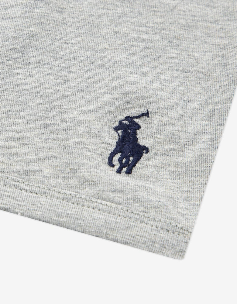 Boys Cotton Stretch 5 Pack Boxer Shorts Set in Blue