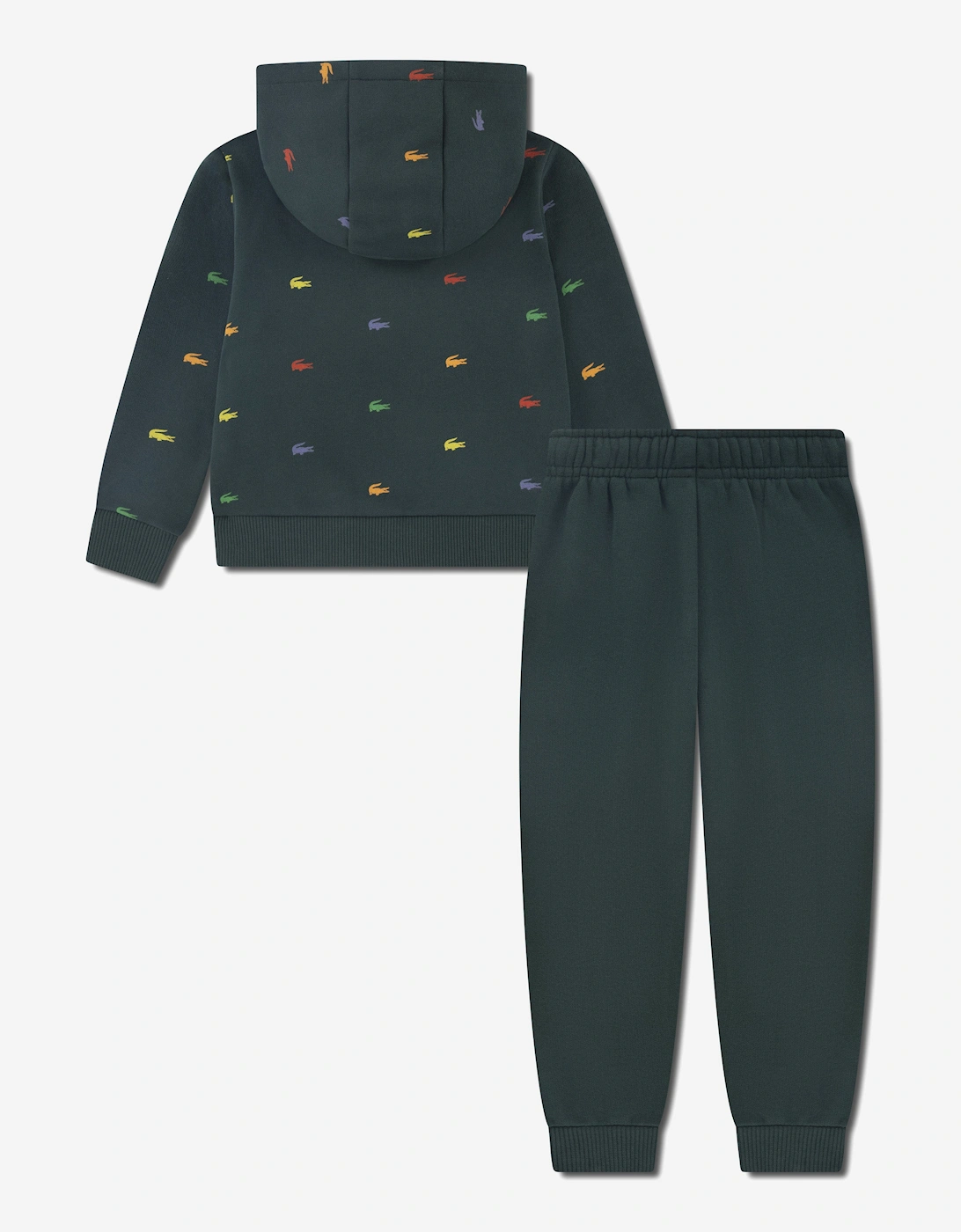 Boys Allover Croc Tracksuit in Green
