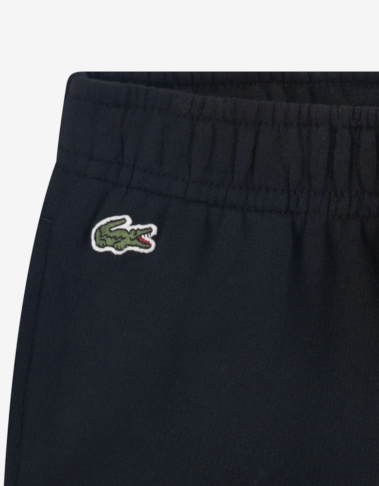 Boys Soft Branding Tracksuit in Black