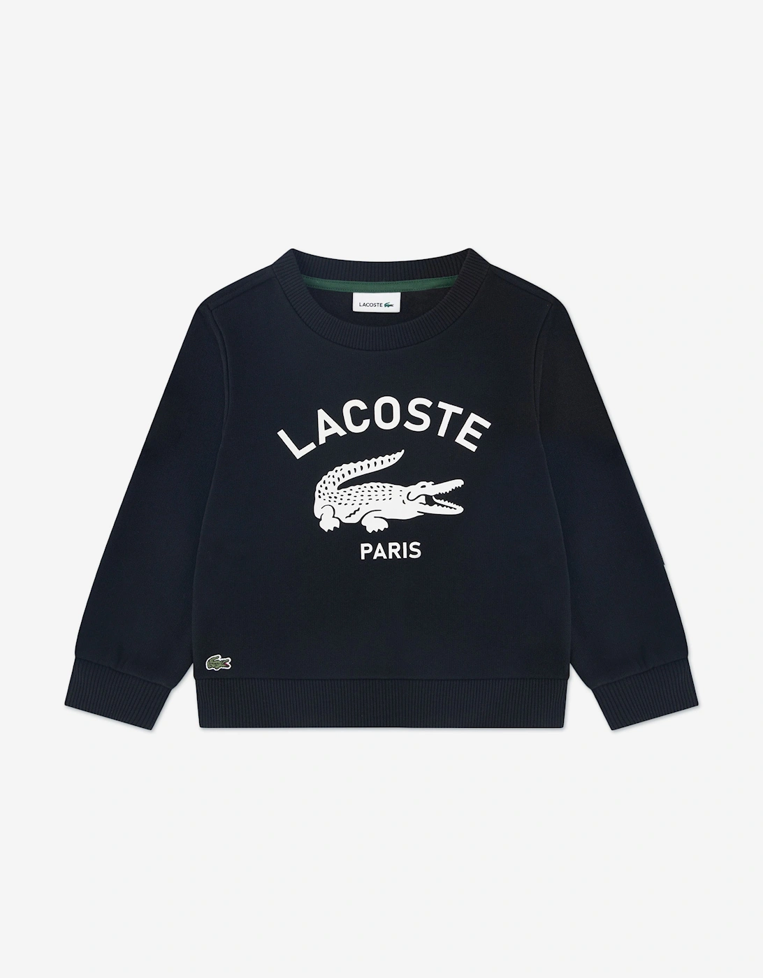 Boys Soft Branding Tracksuit in Black