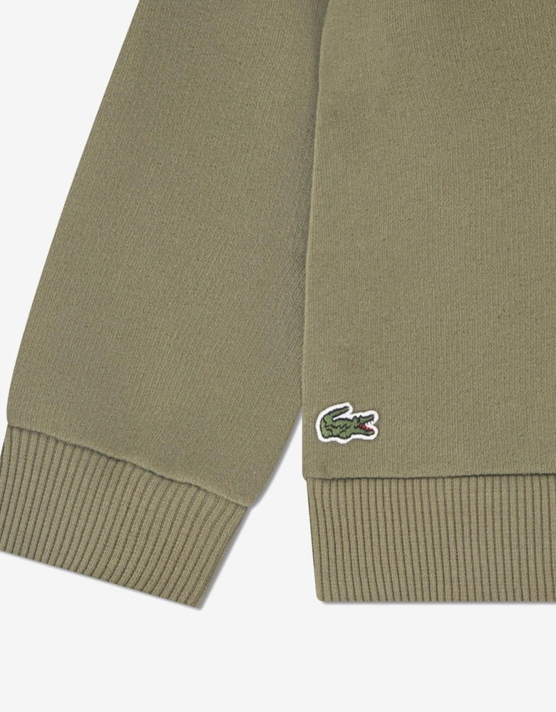 Boys Soft Branding Tracksuit in Green