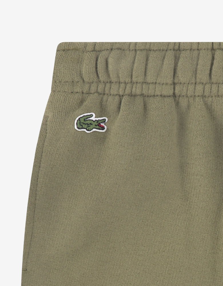 Boys Soft Branding Tracksuit in Green