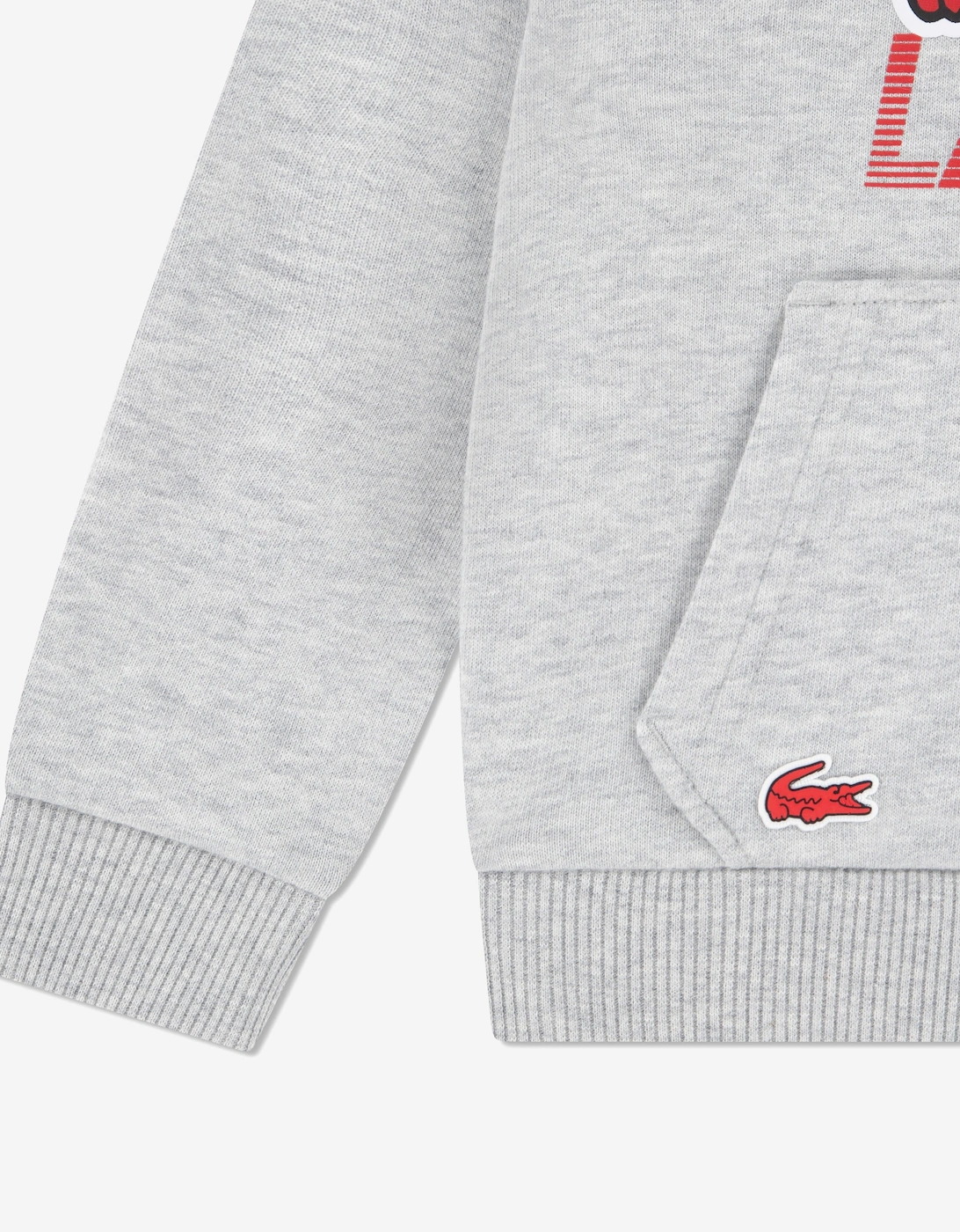 Boys Logo Tracksuit in Grey
