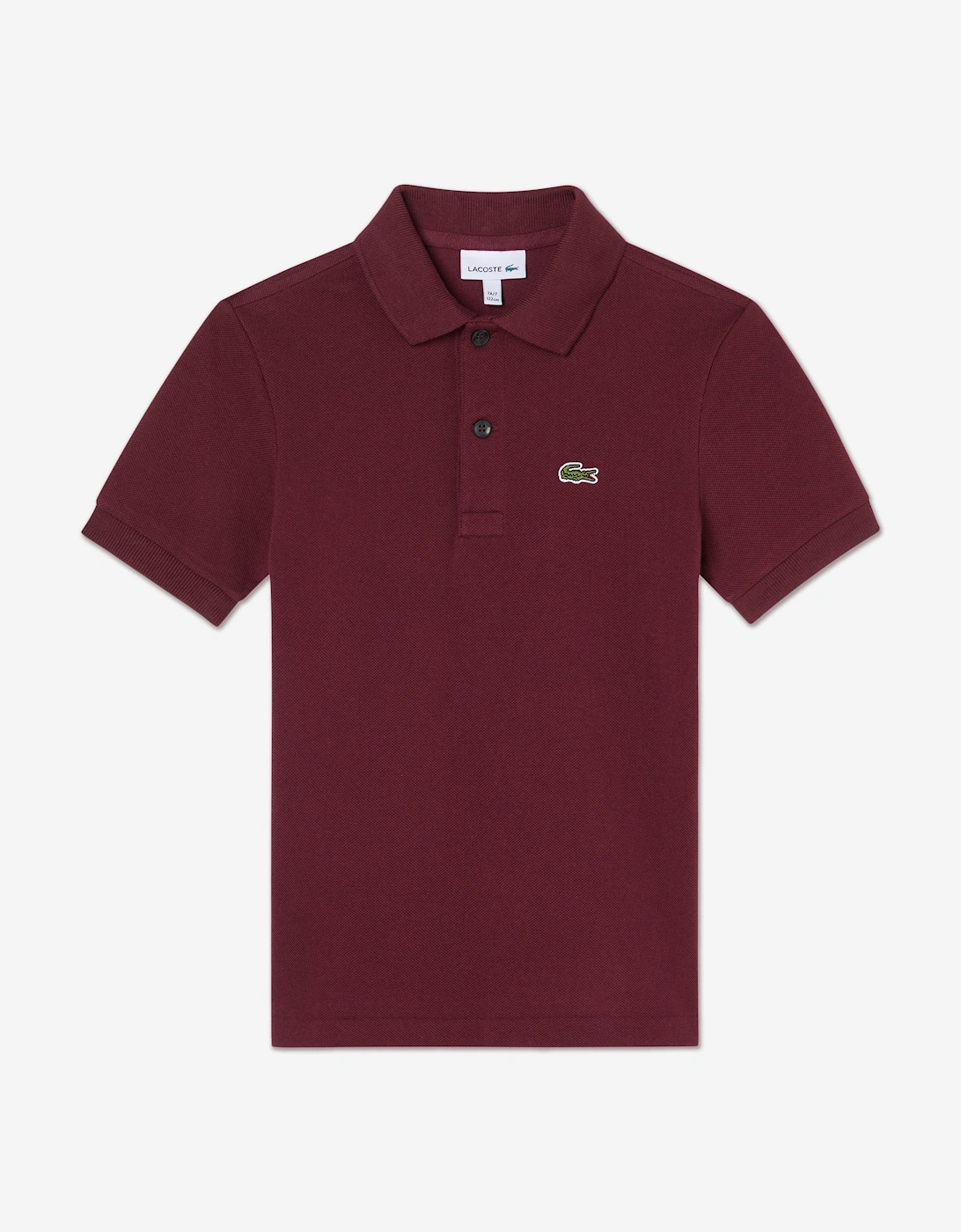 Boys Pique Polo Shirt in Red, 5 of 4