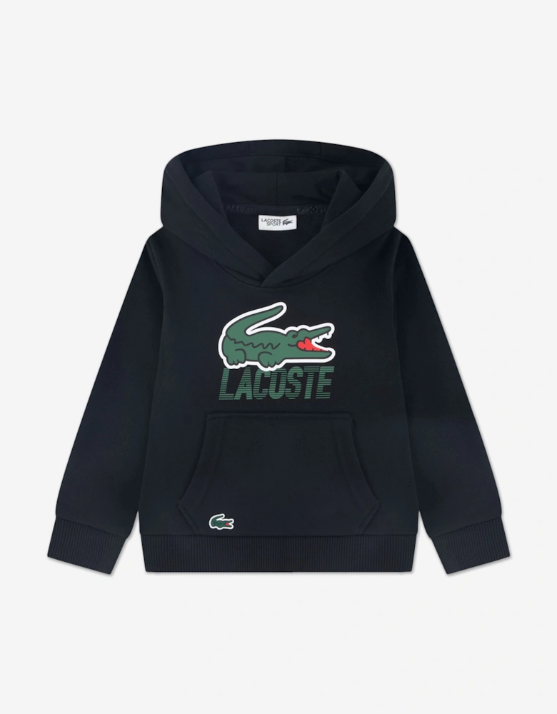 Boys Logo Tracksuit in Black