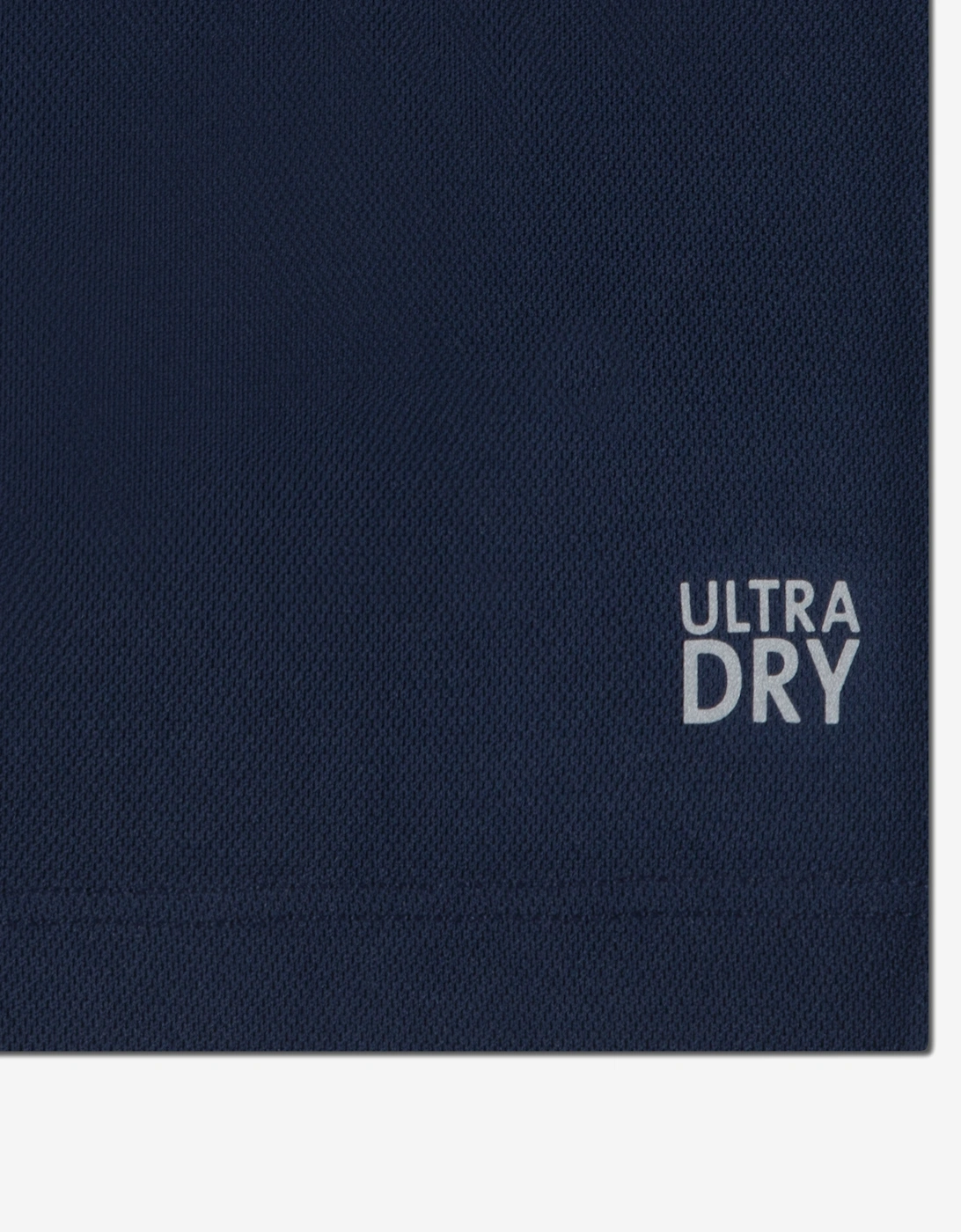 Boys Sport Jacquard Polo Shirt in Navy